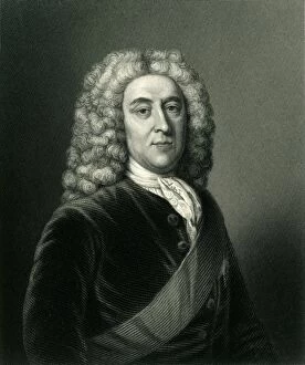 First Lord Of The Treasury Collection: Thomas Holles Pelham, Duke of Newcastle, K. G. c1740, (c1884). Creator: Unknown