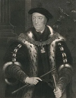 Thomas Howard, Duke of Norfolk, c1530s, (early-mid 19th century). Creator: Peter Lightfoot Thomas Howard, Duke of Norfolk, c1530s, (early-mid 19th century). Creator: Peter Lightfoot