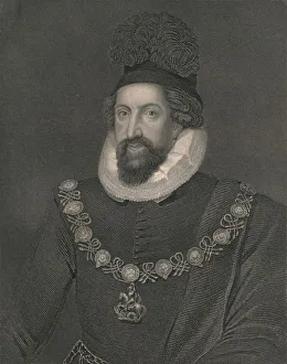 Thomas Howard, Earl of Suffolk, c1600, (early-mid 19th century). Creator: John Henry Robinson Thomas Howard, Earl of Suffolk, c1600, (early-mid 19th century). Creator: John Henry Robinson