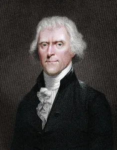 Declaration Prints: Thomas Jefferson, American president