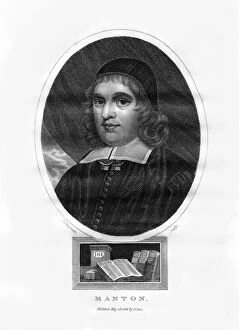 Protestantism Gallery: Thomas Manton, Puritan divine, (1816).Artist: J Chapman
