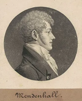 Thomas Mendenhall, Jr. 1809. Creator: Charles Balthazar Julien Fé