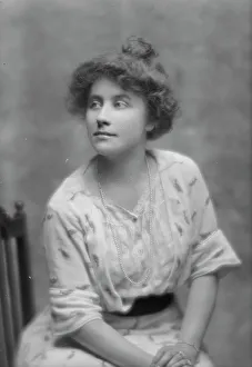 Interested Prints: Thomas, Miss, portrait photograph, 1914 July 13. Creator: Arnold Genthe