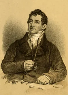 Cravat Prints: Thomas Moore, c1910, (c1880). Creator: Sir Martin Archer Shee