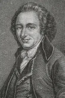 Thomas Paine, British-American author, political activist, philosopher and revolutionary, 1876. Creator: Unknown