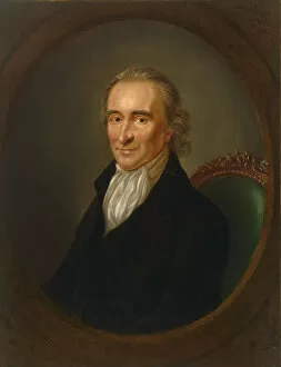 Anglo American Gallery: Thomas Paine, c. 1792. Creator: Laurent Dabos