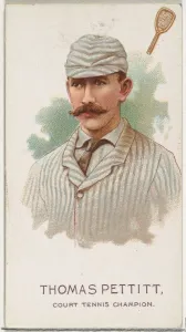 Worlds Champions Prints: Thomas Pettit, Court Tennis Champion, from Worlds Champions
