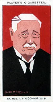 Thomas Power O Connor, Irish journalist and politician, 1926. Artist: Alick P F Ritchie