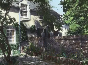 Brick Wall Prints: Thomas R. Boggs house, 301-305 Amelia Street