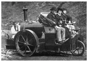 Thomas Ricketts steam carriage, 1860 (1956) Thomas Ricketts steam carriage, 1860 (1956)