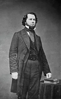 Frock Coat Gallery: Thomas Ruffin of North Carolina, between 1855 and 1865. Creator: Unknown