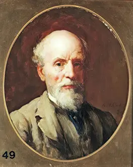 Aberdeen Art Gallery Museums Prints: Thomas Sidney Cooper, RA, 1891. Creator: Walter William Ouless