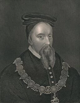 Hans I Holbein Gallery: Thomas Stanley, Earl of Derby, (early-mid 19th century). Creator: Edward Francis Finden