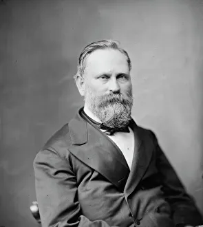Portrait Photographs 1860 1880 Gmgpc Gallery: Thomas Stanley Matthews of Ohio, between 1865 and 1880. Creator: Unknown