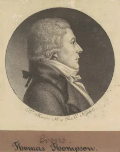 Thomas Thompson, 1797. Creator: Charles Balthazar Julien Fevret de Saint-Memin