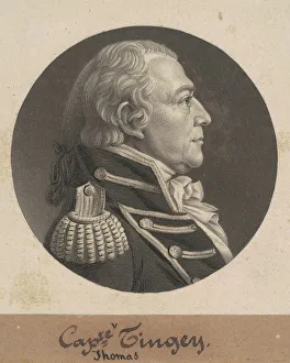 Thomas Tingey, 1806. Creator: Charles Balthazar Julien Fevret de Saint-Memin