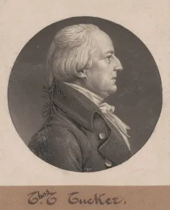 Thomas Tudor Tucker, 1805. Creator: Charles Balthazar Julien Fevret de Saint-Mé