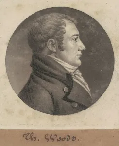Thomas Woods, 1803. Creator: Charles Balthazar Julien Fevret de Saint-Memin