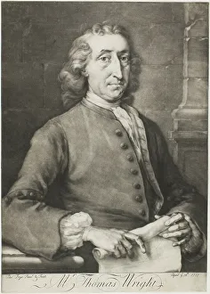 Wright Thomas Prints: Thomas Wright, 1737. Creator: Thomas Frye