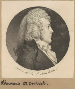 Charles B J Fevret Prints: Thomas Wright Armat, 1799. Creator: Charles Balthazar Julien Fevret de Saint-Mé