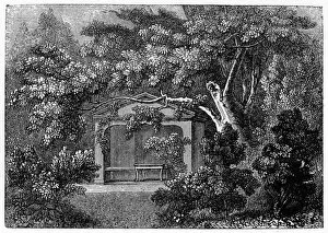 Alcove Gallery: Thomson the Poets Alcove, Richmond, Surrey, 1840