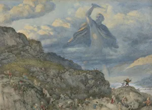 Goblin Prints: Thor and the Dwarves, 1878. Artist: Doyle, Richard (1824-1883)