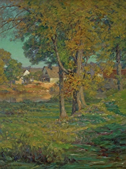 Hoosier Group Prints: Thornberry's Pasture, Brooklyn