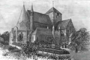 Trondheim Sor Trondelag Norway Europe Prints: Thorndhjem Cathedral, 1886. Creator: Unknown