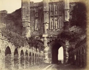 Thornton College - Lincolnshire, 1860. Creator: Alfred Capel-Cure Thornton College - Lincolnshire, 1860. Creator: Alfred Capel-Cure