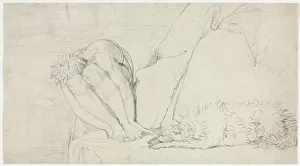 1757 1827 Prints: The Thought of Death alone, the Fear Destroys, c. 1795. Creator: William Blake (British