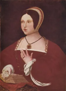 Jan Mabuse Prints: Thought to be Margaret Tudor, c1528 (c1924). Artist: Jan Gossaert