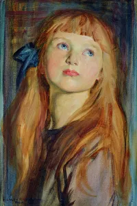 Pensive Prints: Thoughts, 1920. Creator: Harry Linley Richardson