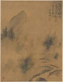 Ten Thousand Bamboos in the Mist and Rain, 1775. Creator: Zhai Dakun (Chinese, d. 1804)