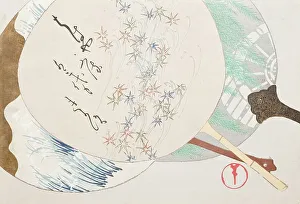 Fans Prints: A Thousand Grasses (Chigusa) (image 1 of 33), 1900. Creator: Kamisaka Sekka