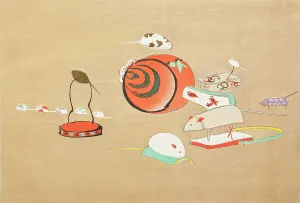 Tiny Prints: A Thousand Grasses (Chigusa) (image 6 of 33), 1900. Creator: Kamisaka Sekka