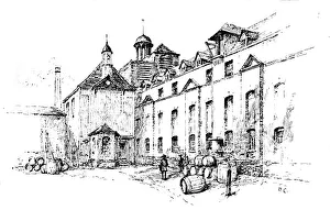 Brewing Gallery: Thrales Brewery, Southwark, 1907