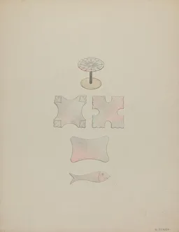 Thread Gallery: Thread Winds, c. 1937. Creator: Michael Fenga