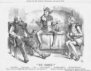 Lord Salisbury Collection: We Three!, 1884. Artist: Joseph Swain