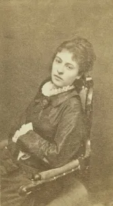 Political Prisoner Prints: Three-quarter length portrait of woman