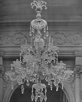 Edward F Prints: Three-Tier Chandelier for 20 Lights c. 1770, 1928