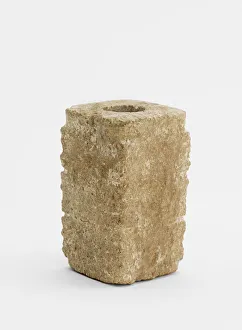 33rd Century Bc Collection: Three-tier tube (cong ?), Late Neolithic period, ca. 3300-ca. 2250 BCE. Creator: Unknown