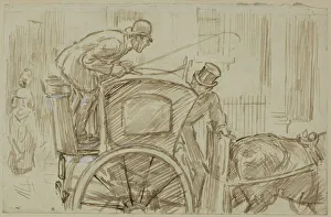 Charles Samuel Keene Collection: Thrift, 1870 / 91. Creator: Charles Samuel Keene
