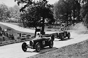 Blackie Son Collection: Thrilling racing in rural England: Bugattis at Donington, 1937