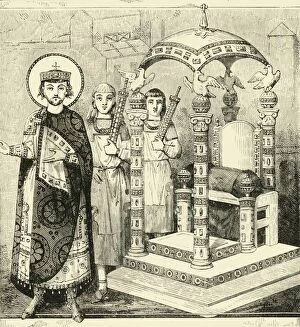 Ollier Edmund Gallery: Throne of the Byzantine Emperors, 1890. Creator: Unknown