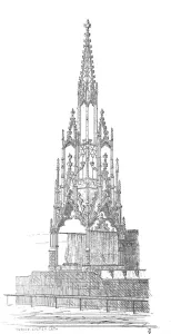 Throne - Exeter Cathedral, 1847. Creator: George Truefitt