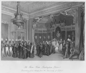 Addressing Prints: The Throne Room, Buckingham Palace