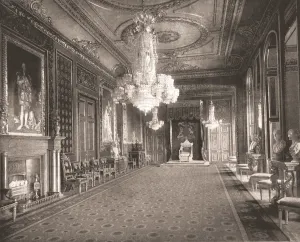 Throne Room Prints: The Throne Room, Windsor Castle, Berkshire, 1894. Creator: Unknown