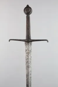 Iron Prints: Thrusting Sword (Estoc), Germany, 1390 / 1400. Creator: Unknown