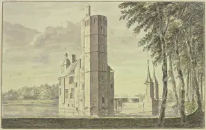 t'Huis te Persyn, 18th century. Creator: Abraham de Haen.<br> t'Huis te Persyn, 18th century. Creator: Abraham de Haen