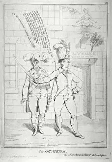 James Gillray Collection: The Thunderer, 1782